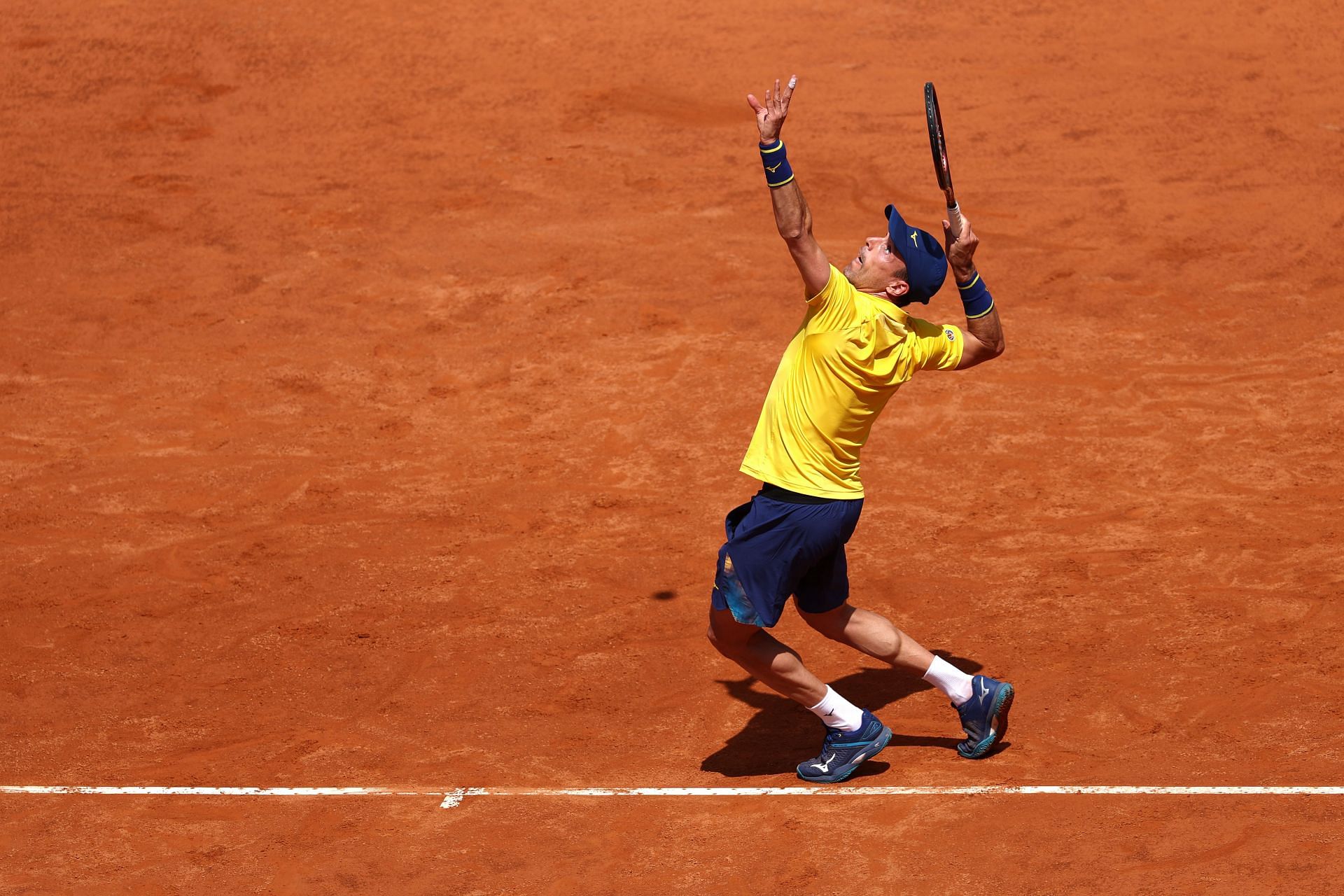 Bautista Agut in the Internazionali BNL D'Italia 2025 - Day Four - Source: Getty